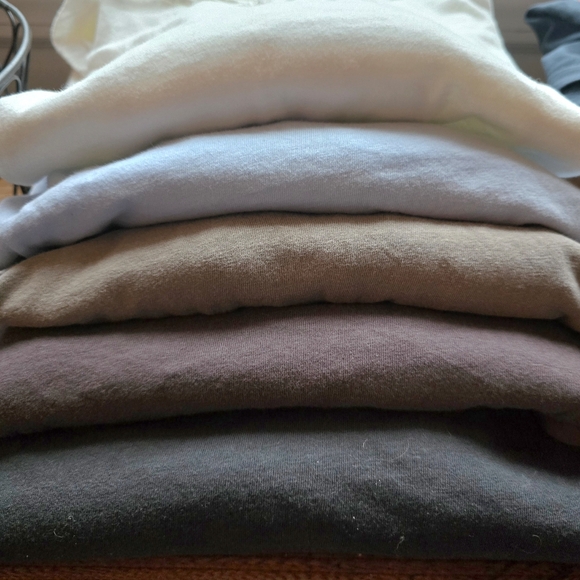 We The Free Nina V-Neck Long-Sleeve Tee L & XL Ivory - Picture 8 of 8